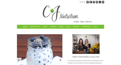 Desktop Screenshot of cjnutrition.com